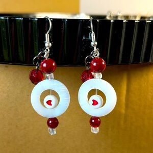 New Heart Theme Earrings